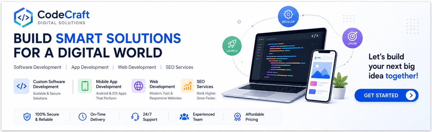 CodeCraft Digital Solutions
